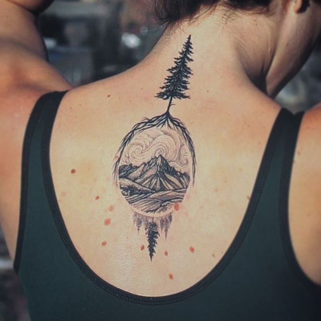 tatouages de pin