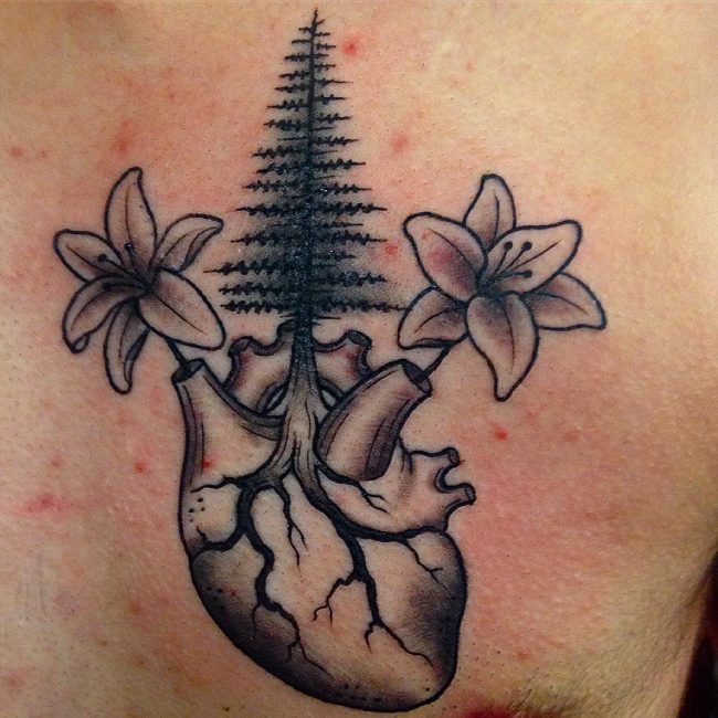 tatouages de pin