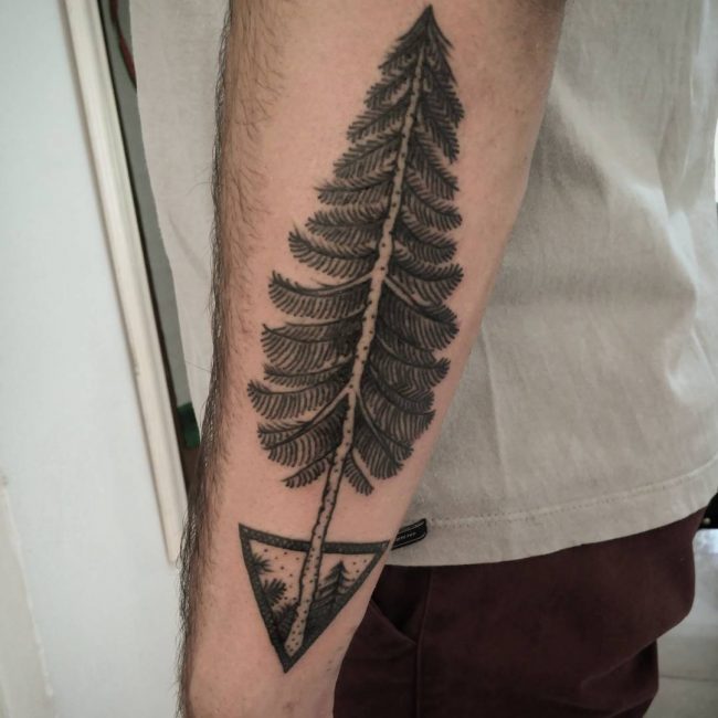 tatouages de pin