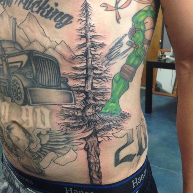 tatouages de pin