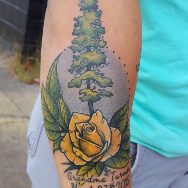 tatouages de pin