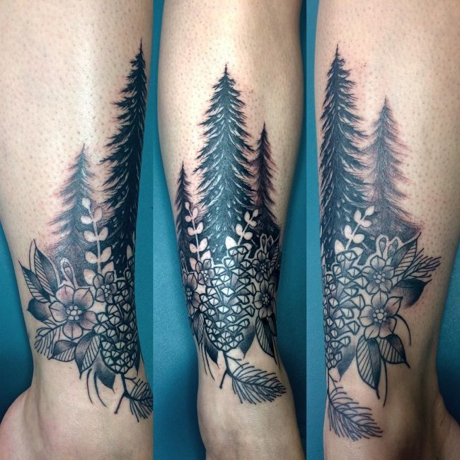 tatouages de pin