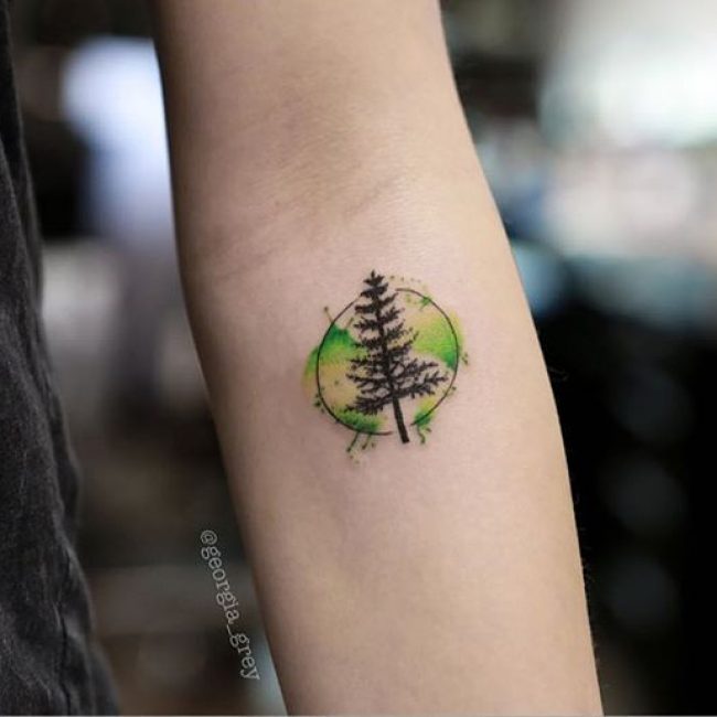 tatouages de pin
