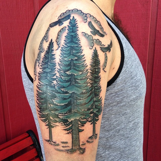 tatouages de pin