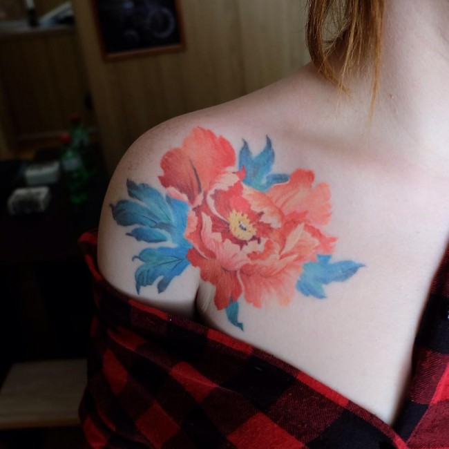 Tatouage De Pivoine
