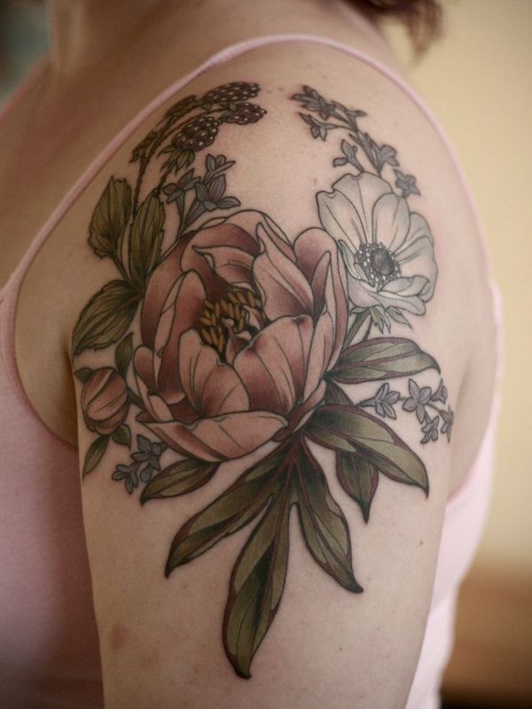 Tatouage De Pivoine