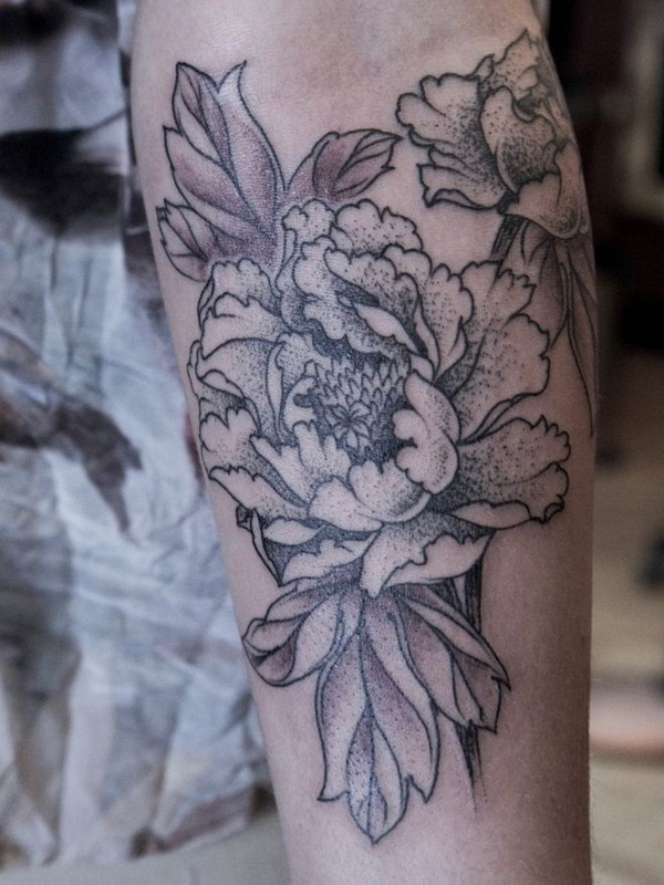 Tatouage De Pivoine
