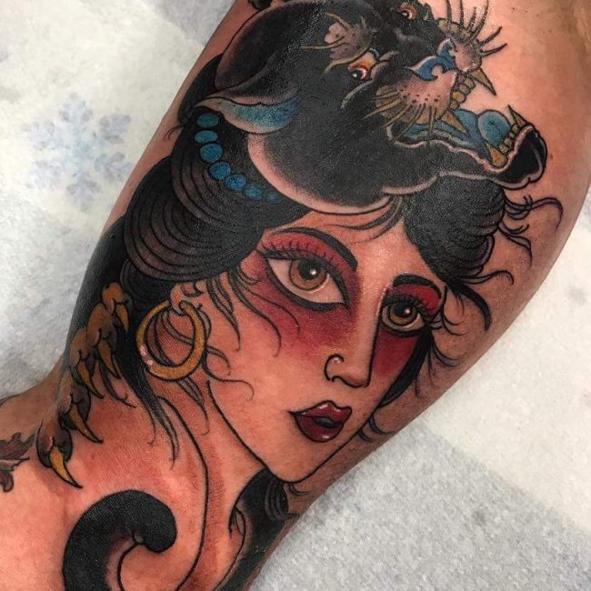 Tatouage intérieur des biceps 97
