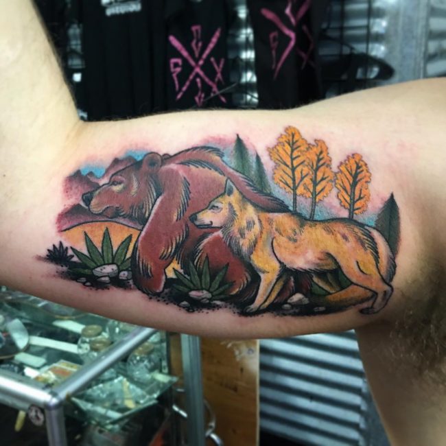 tatouages de biceps
