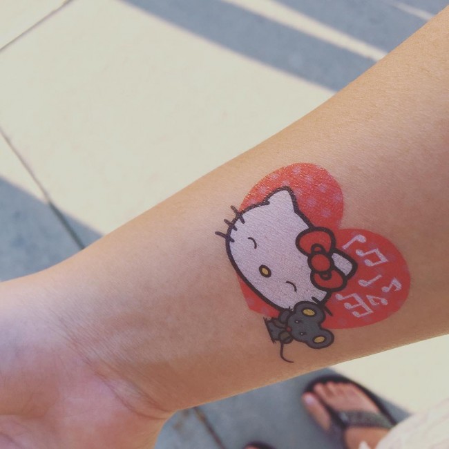 faux tatouage