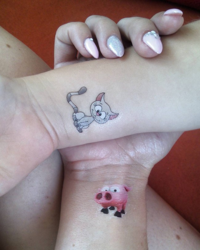 faux tatouage