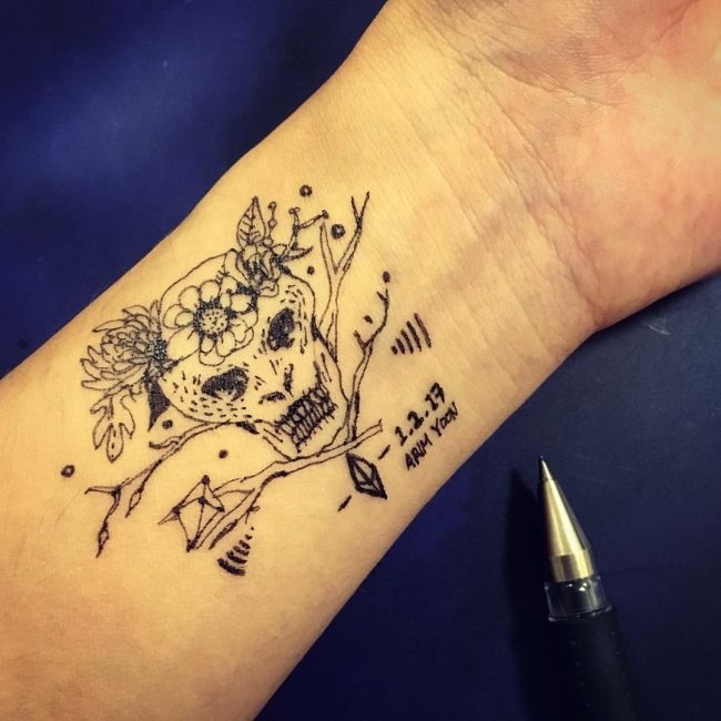faux tatouage