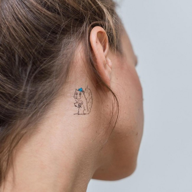 faux tatouage