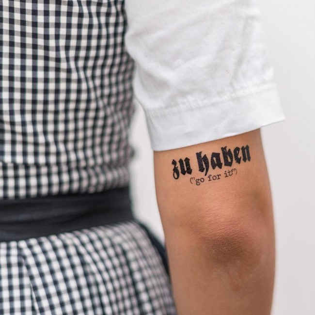 faux tatouage