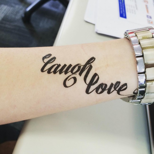faux tatouage