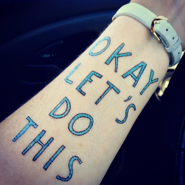 faux tatouage