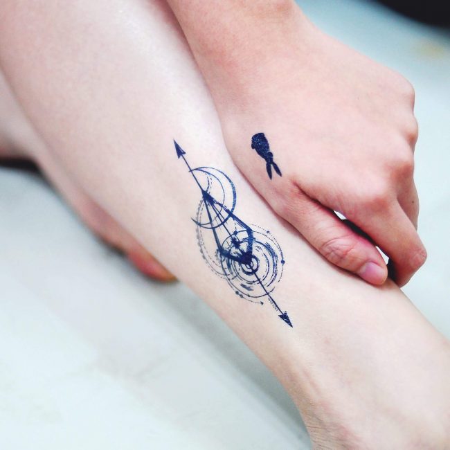 Faux tatouage 74