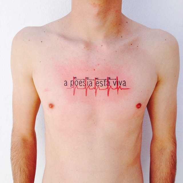 Tatouage De Battement De Coeur