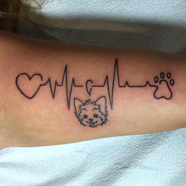 Tatouage De Battement De Coeur