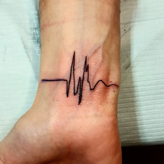 Tatouage De Battement De Coeur