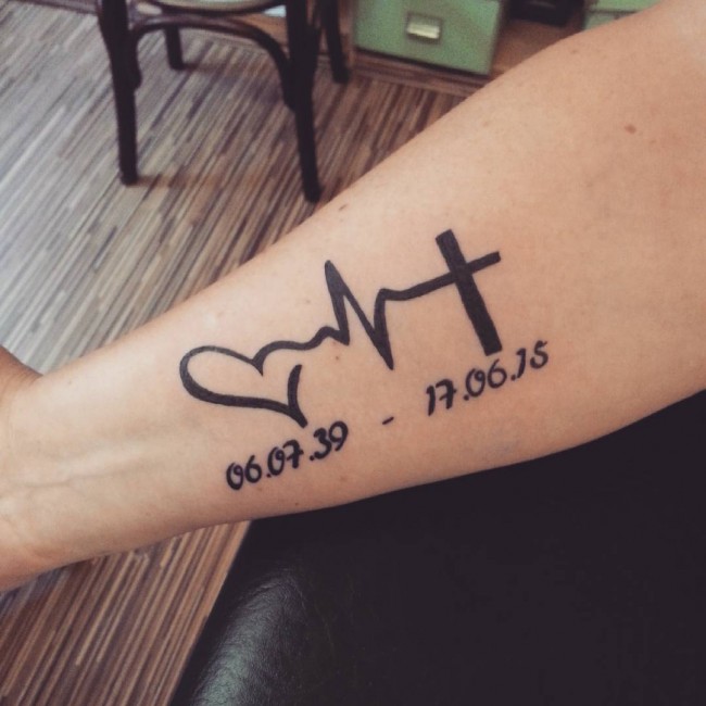 Tatouage De Battement De Coeur