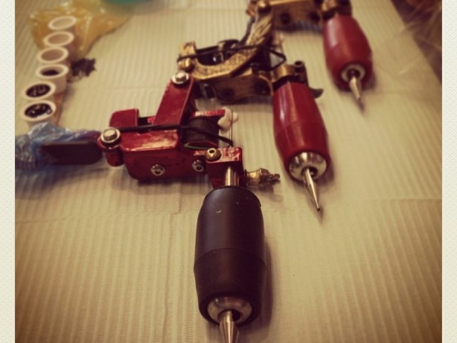 pistolet de tatouage