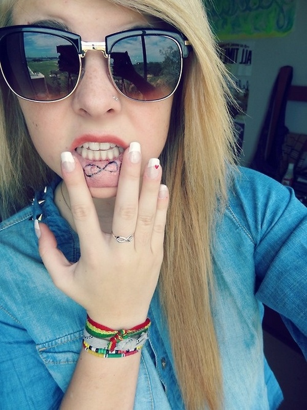 tatouage des lèvres