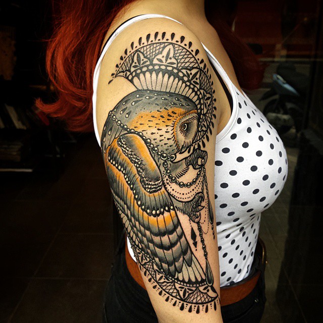 tatouage de dentelle