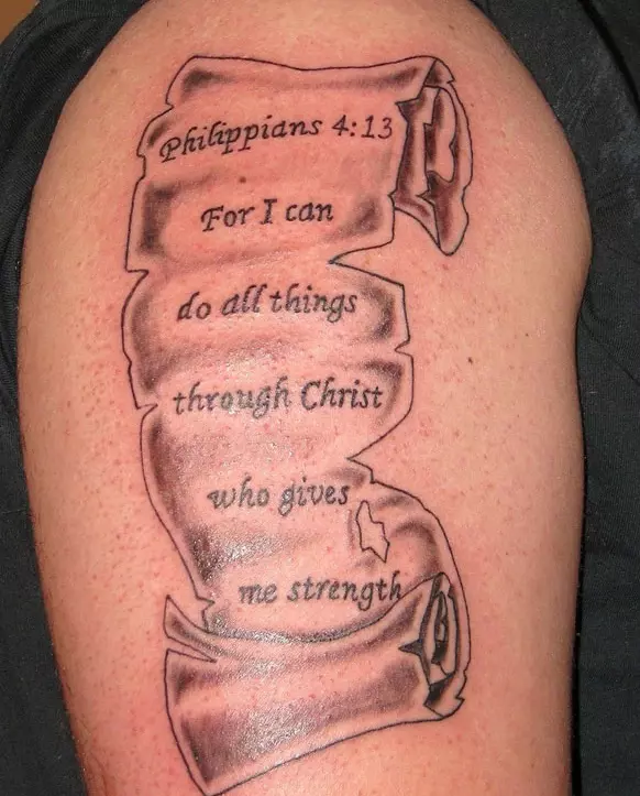 Tatouages de versets bibliques