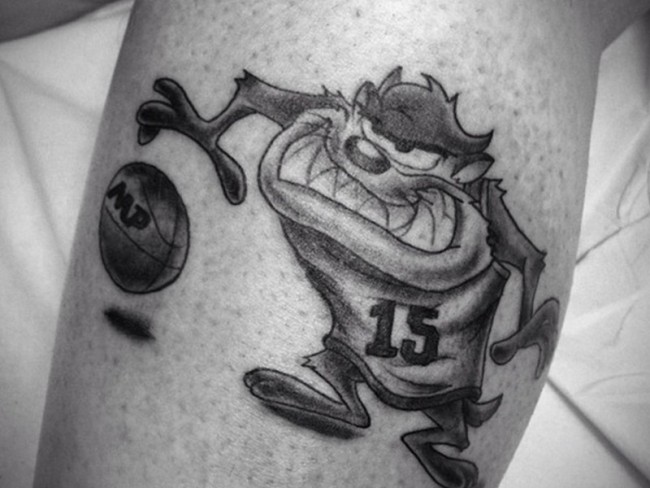 tatouage de basket-ball