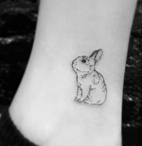 tatouage de lapin