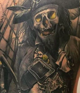 tatouage de pirate
