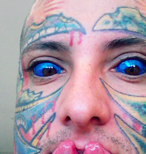 tatouage des yeux