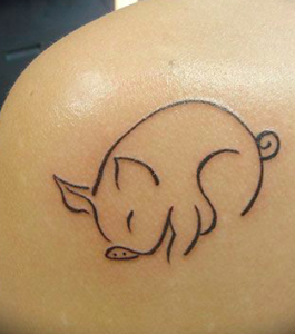 cochon-tatouage