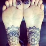 tatouage semelle de pied