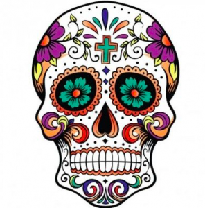 tatouage de crâne mexicain